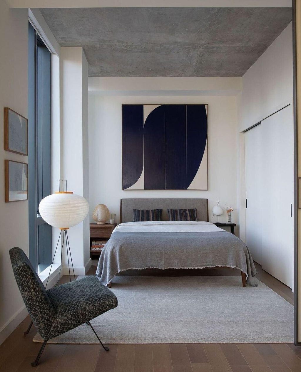 Rice Paper Floor Lamp — Floor Lamp | Maison Monashee — view 104