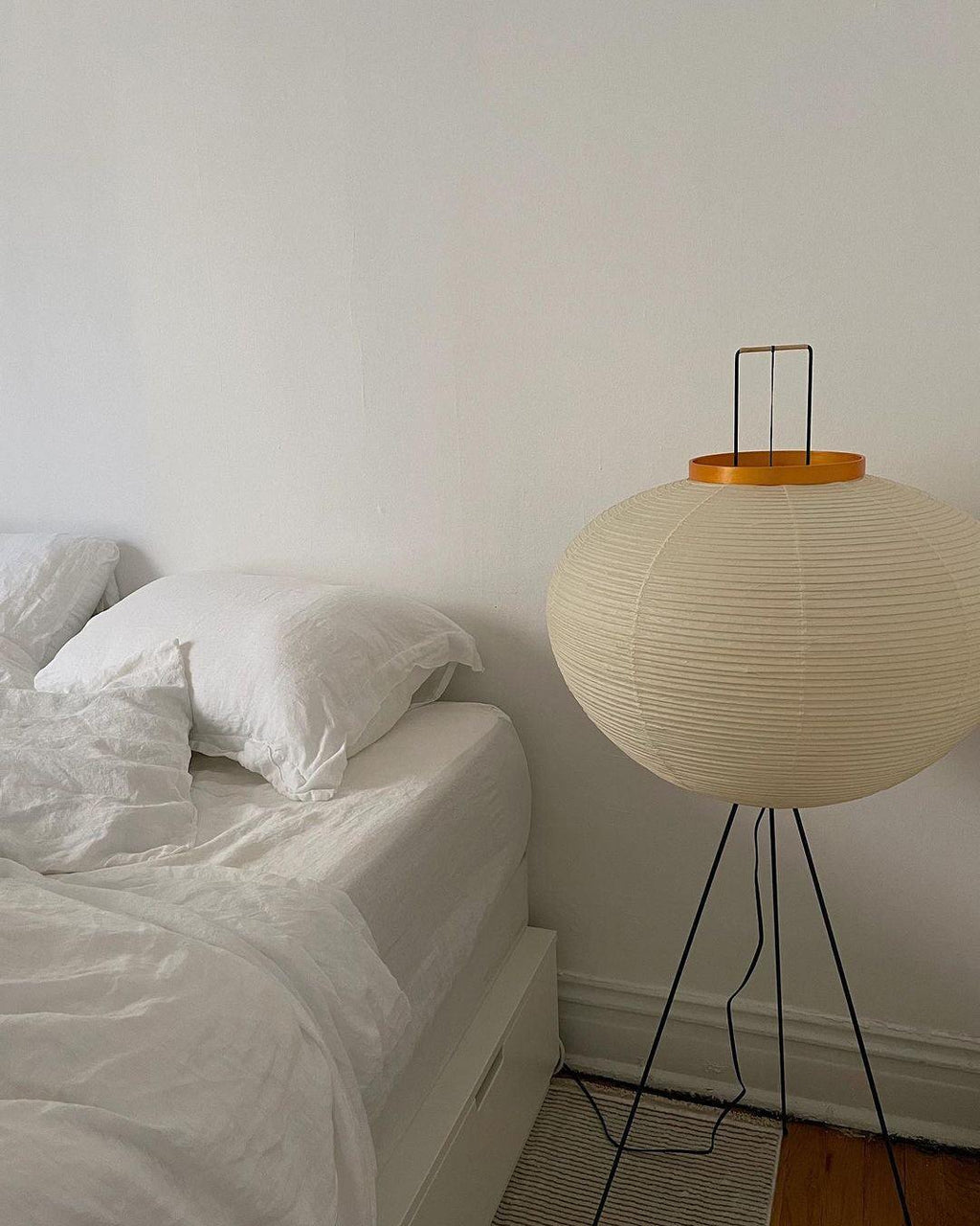 Rice Paper Floor Lamp — Floor Lamp | Maison Monashee — view 105