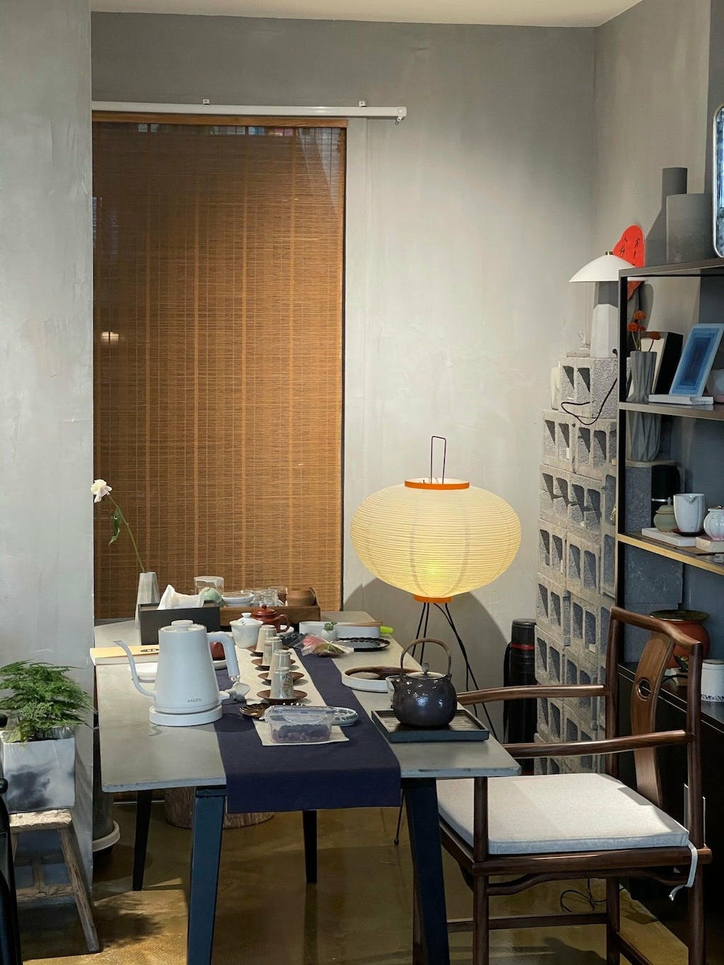 Rice Paper Floor Lamp — Floor Lamp | Maison Monashee — view 140