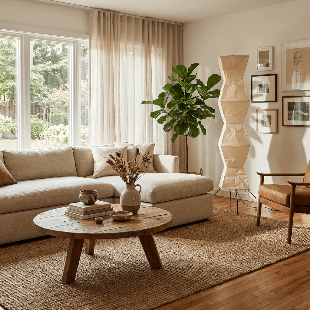Rice Paper Floor Lamp — Floor Lamp | Maison Monashee — view 7