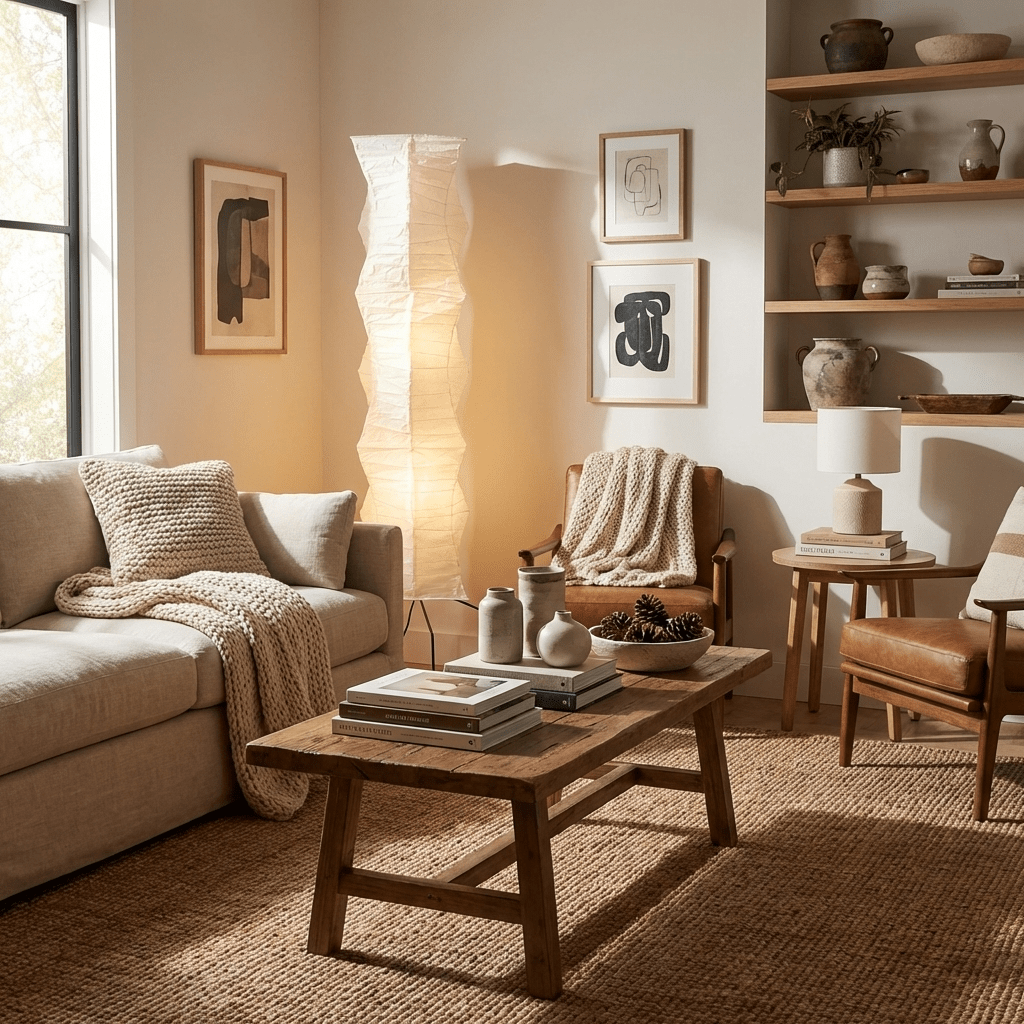 Rice Paper Floor Lamp — Floor Lamp | Maison Monashee — view 5