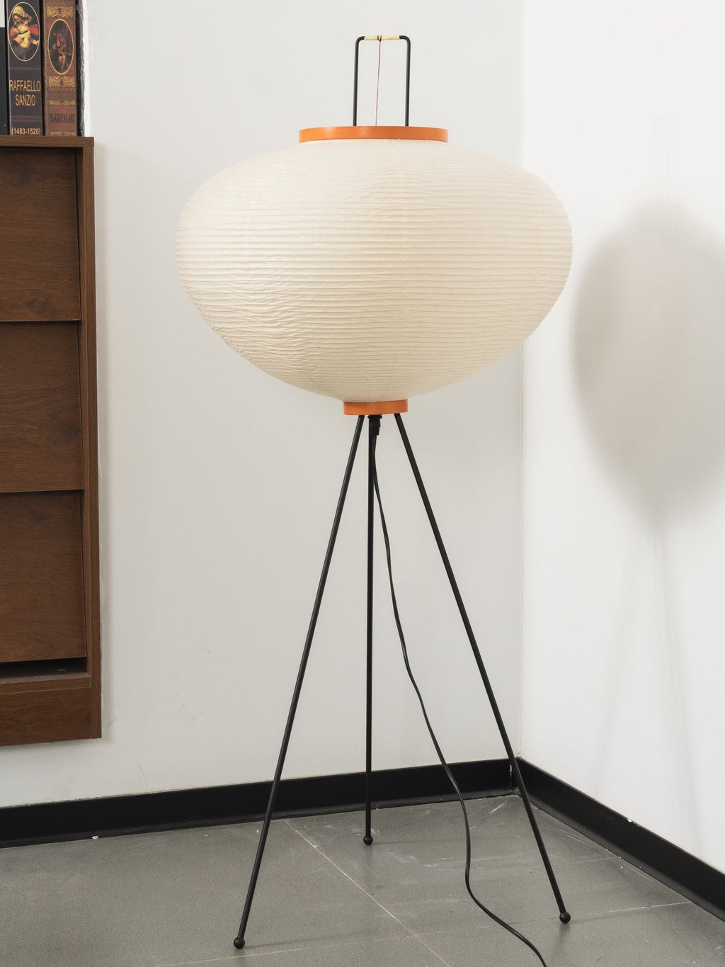 Rice Paper Floor Lamp — Floor Lamp | Maison Monashee — view 187