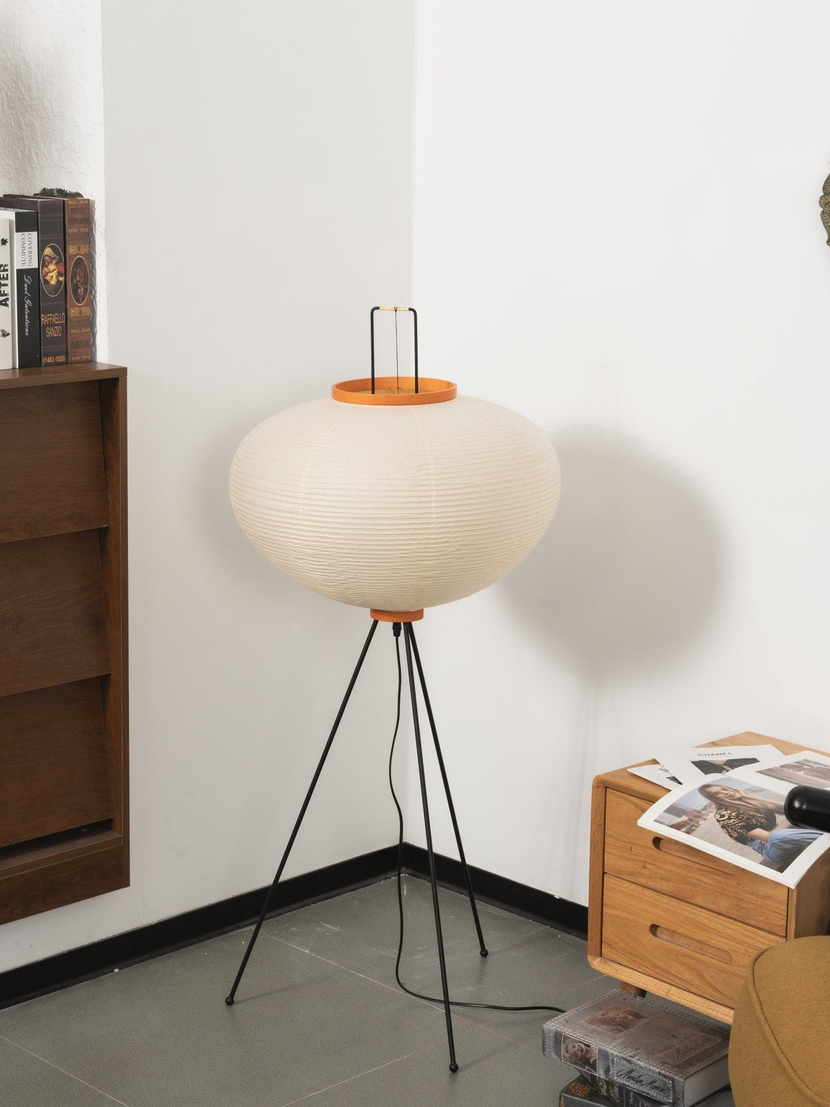 Rice Paper Floor Lamp — Floor Lamp | Maison Monashee — view 190