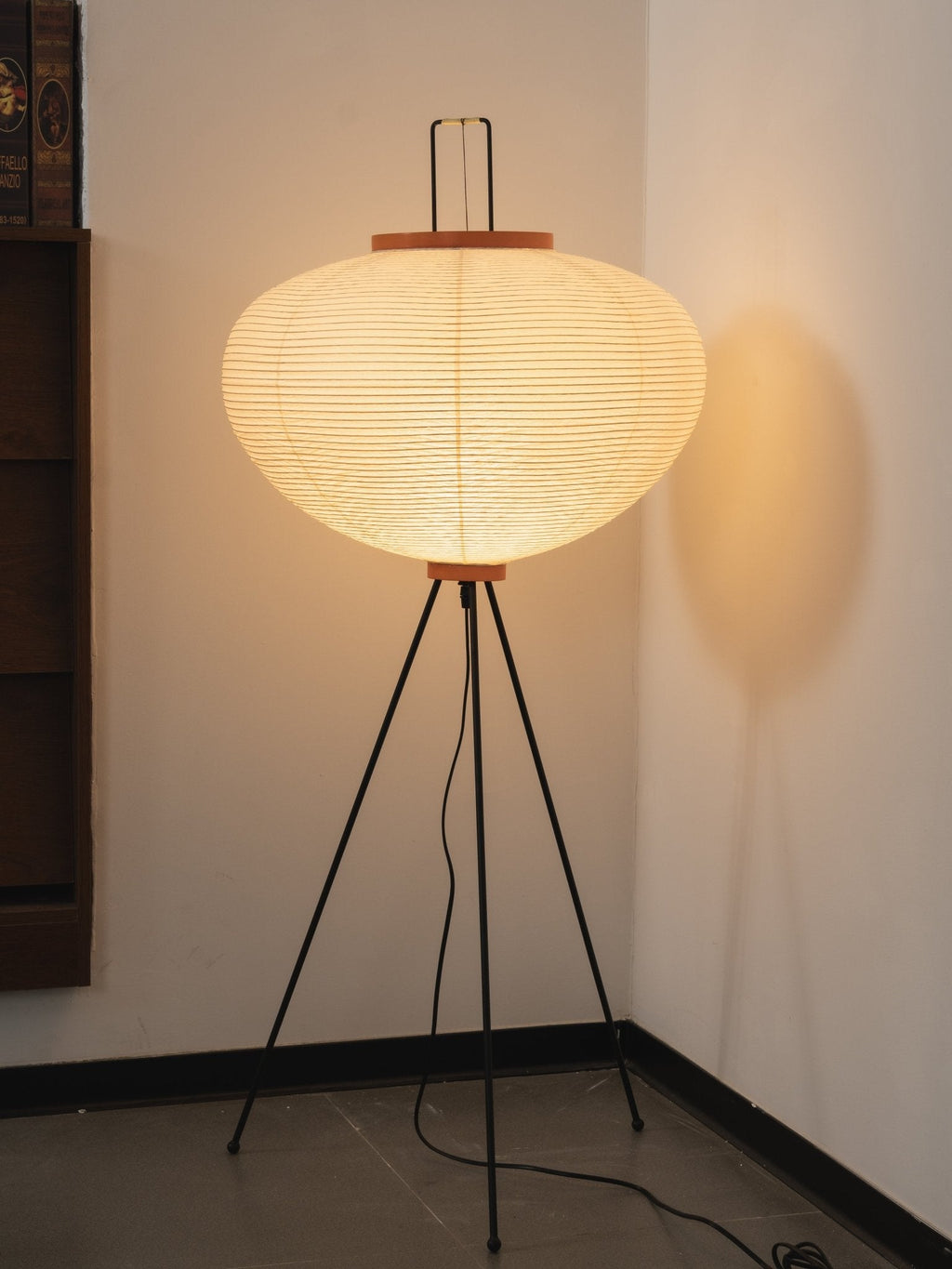 Rice Paper Floor Lamp — Floor Lamp | Maison Monashee — view 197