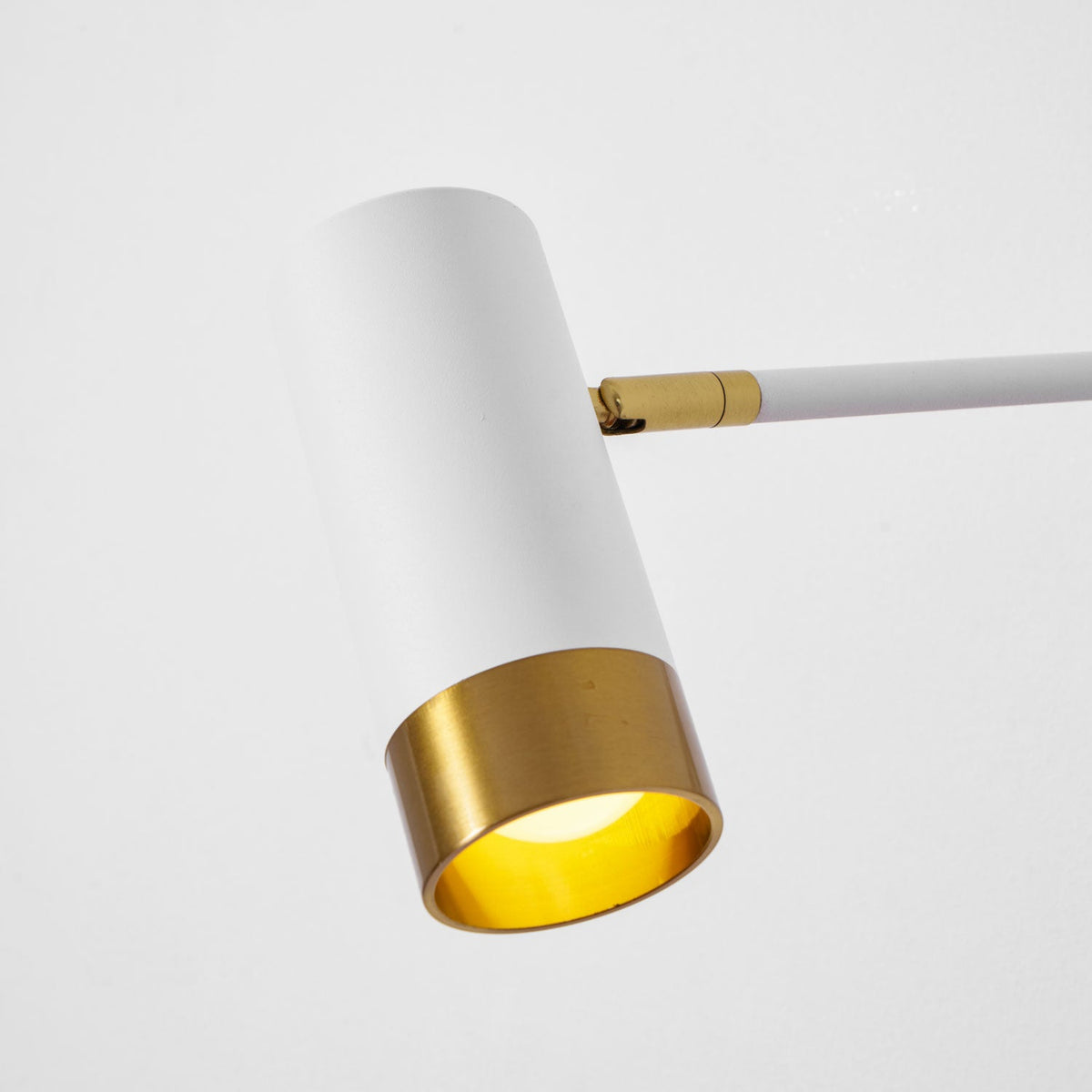 White Swing-Arm Sconce — Wall Sconce | Maison Monashee — view 9