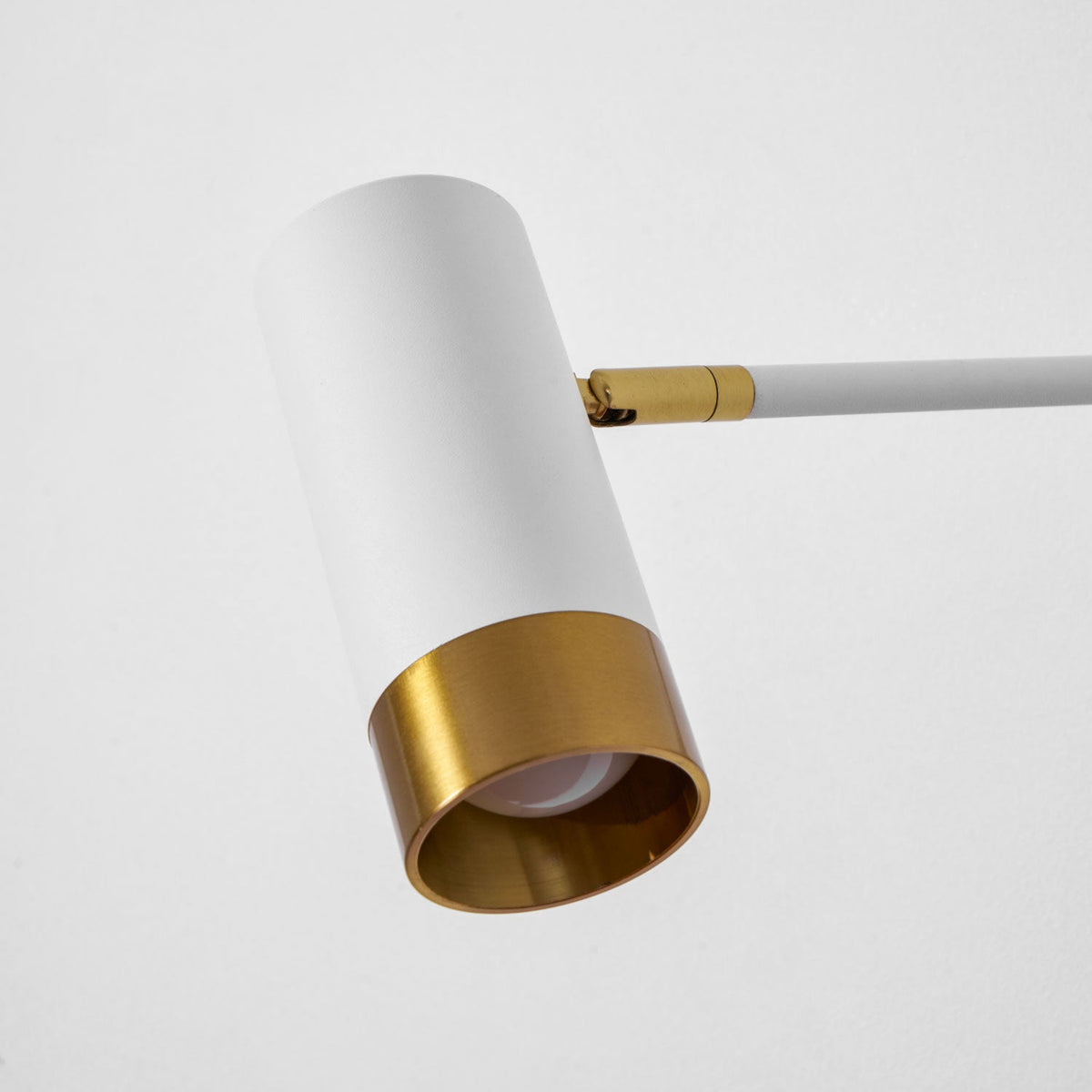 White Swing-Arm Sconce — Wall Sconce | Maison Monashee — view 10