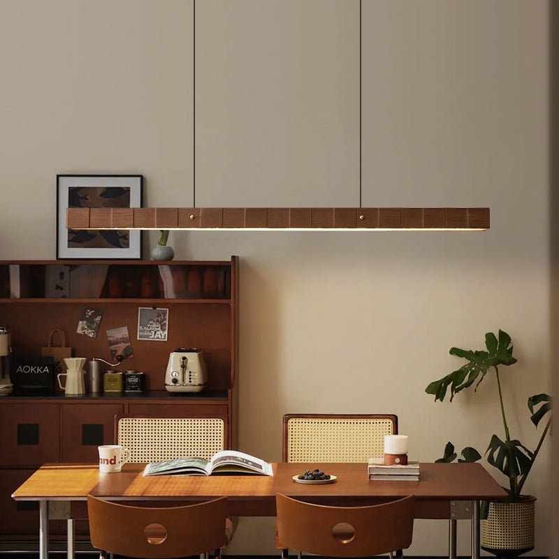 Wood Beam Island Light — Pendant Light | Maison Monashee — view 7
