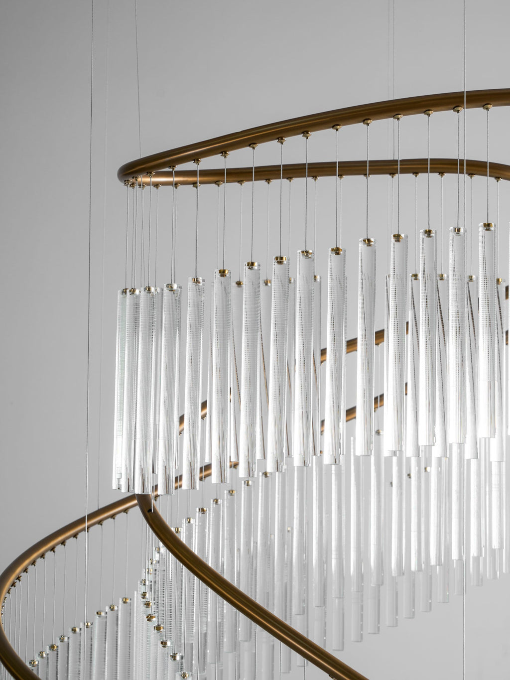 Cascading Crystal Chandelier — Chandelier | Maison Monashee — view 38