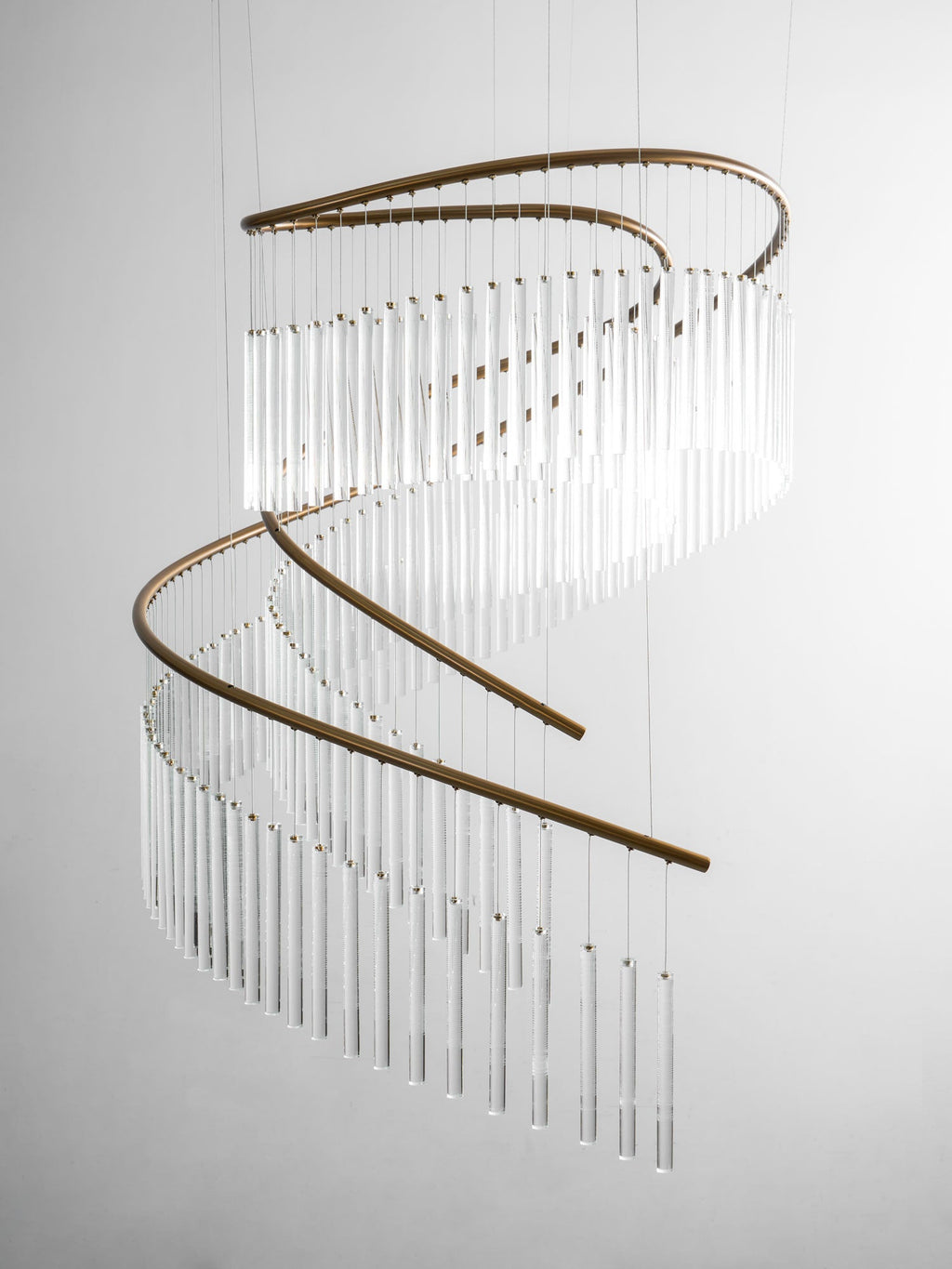 Cascading Crystal Chandelier — Chandelier | Maison Monashee — view 37