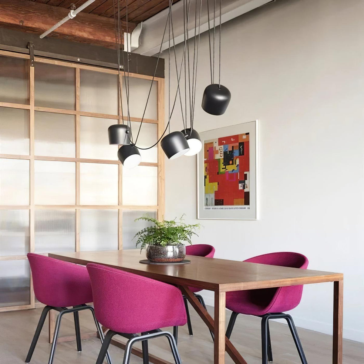 Modern Black Pendant Light Kitchen — Pendant Light | Maison Monashee — view 2