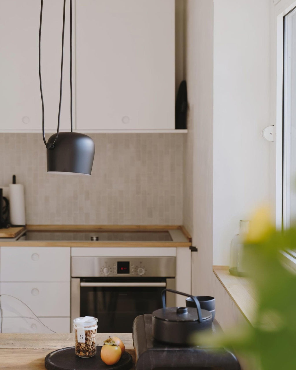 Modern Black Pendant Light Kitchen — Pendant Light | Maison Monashee — view 25