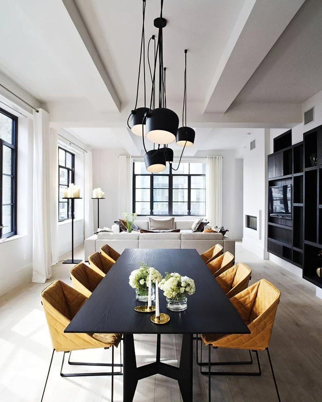 Modern Black Pendant Light Kitchen — Pendant Light | Maison Monashee — view 29