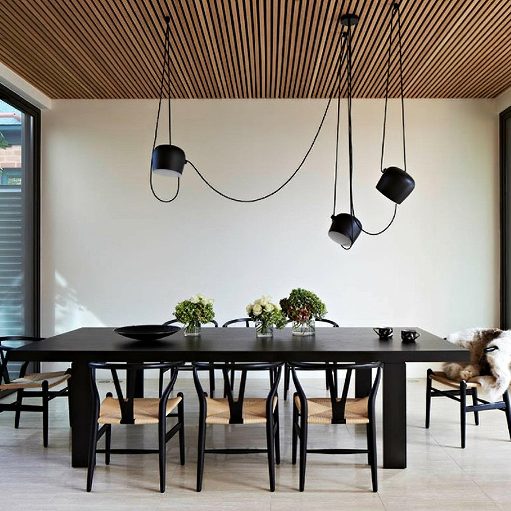 Modern Black Pendant Light Kitchen — Pendant Light | Maison Monashee — view 30