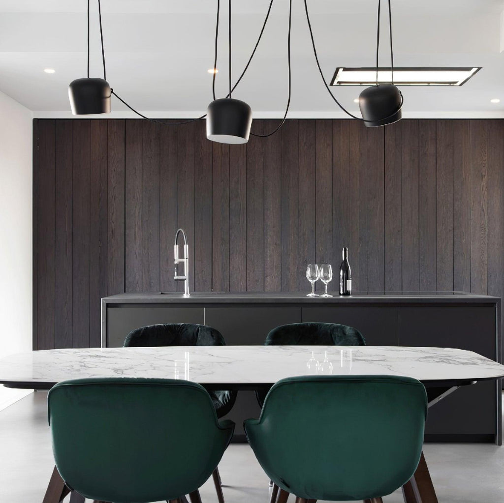 Modern Black Pendant Light Kitchen — Pendant Light | Maison Monashee — view 36