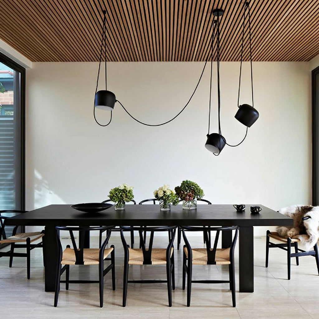 Modern Black Pendant Light Kitchen — Pendant Light | Maison Monashee — view 41