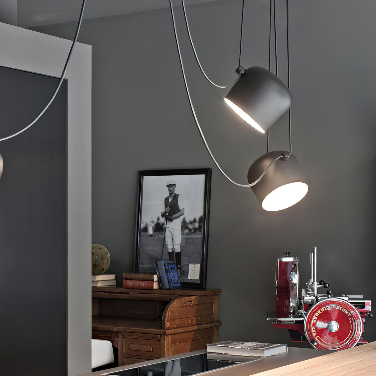 Modern Black Pendant Light Kitchen — Pendant Light | Maison Monashee — view 58