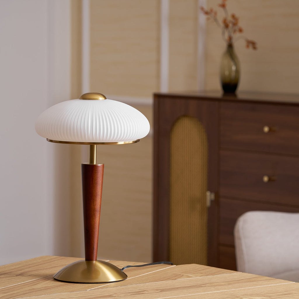 Mid-Century Mushroom Table Lamp — Table Lamp | Maison Monashee — view 19