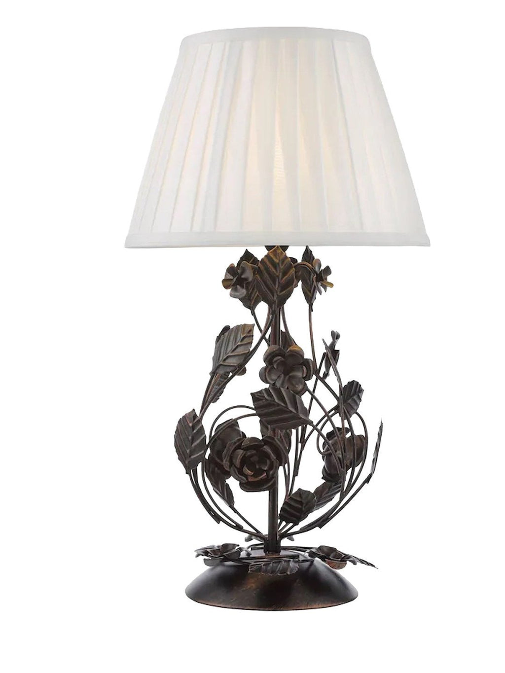 Black Wrought Iron Table Lamp — Table Lamp | Maison Monashee — view 7
