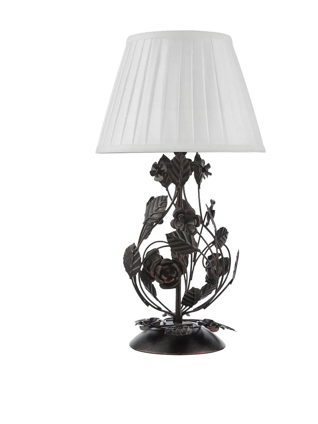 Black Wrought Iron Table Lamp — Table Lamp | Maison Monashee — view 9