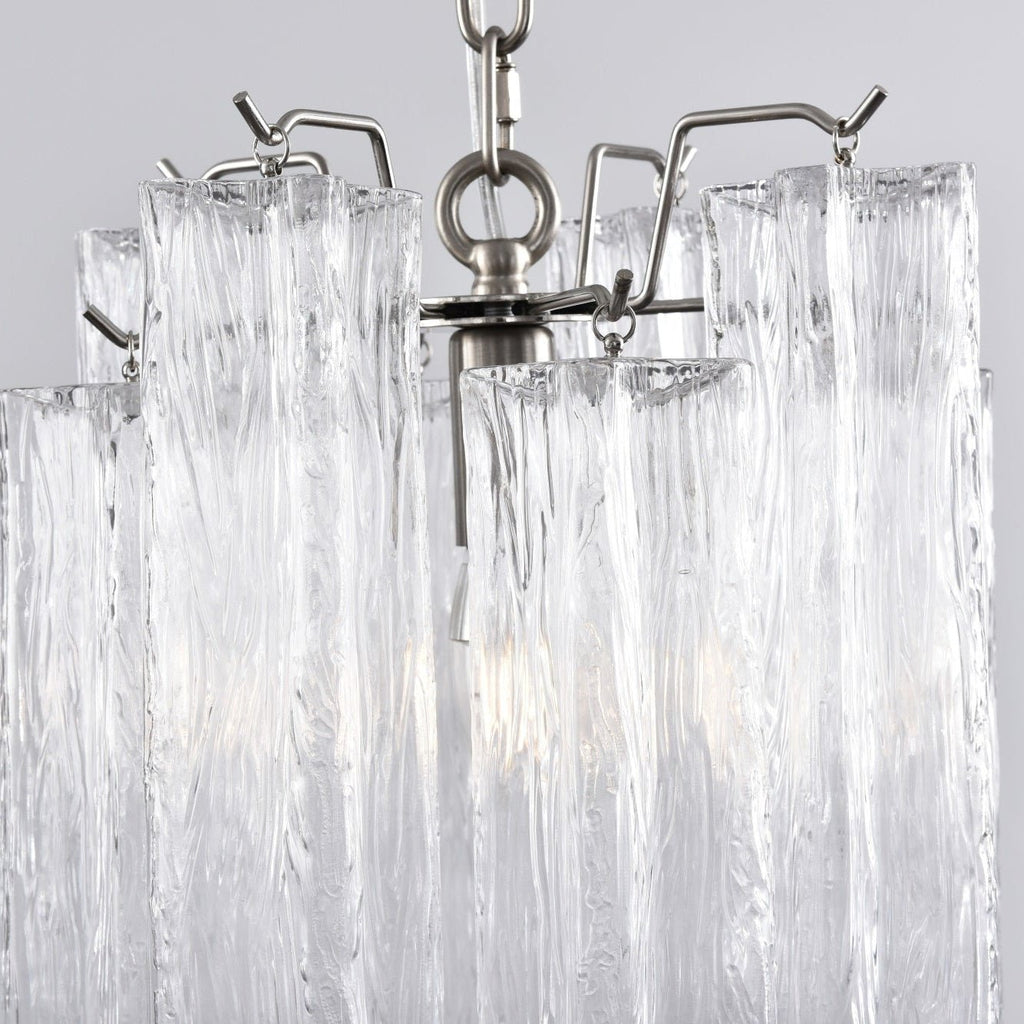 Mini Glass Chandelier — Chandelier | Maison Monashee — view 27
