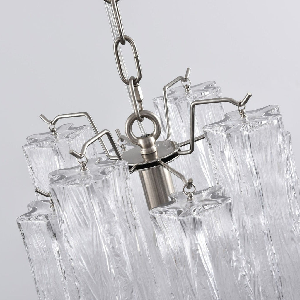 Mini Glass Chandelier — Chandelier | Maison Monashee — view 24