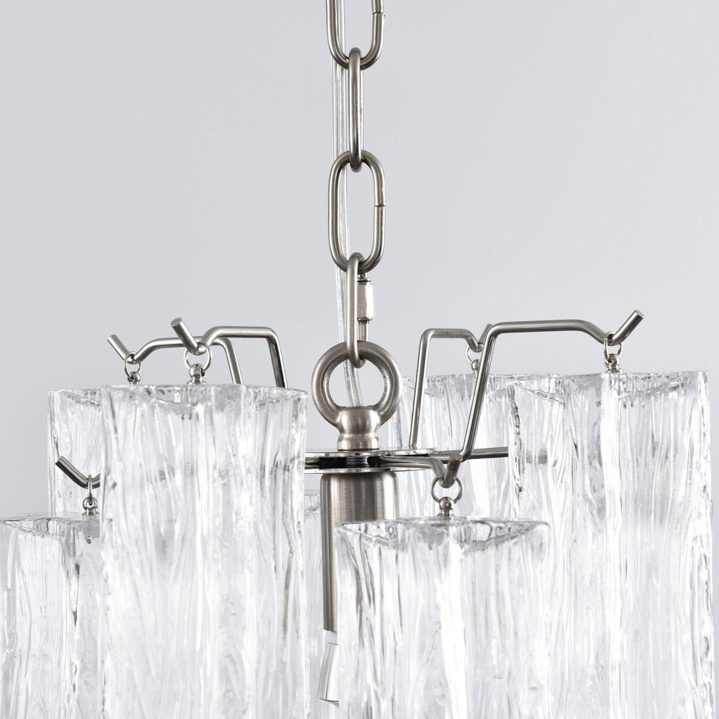 Mini Glass Chandelier — Chandelier | Maison Monashee — view 25