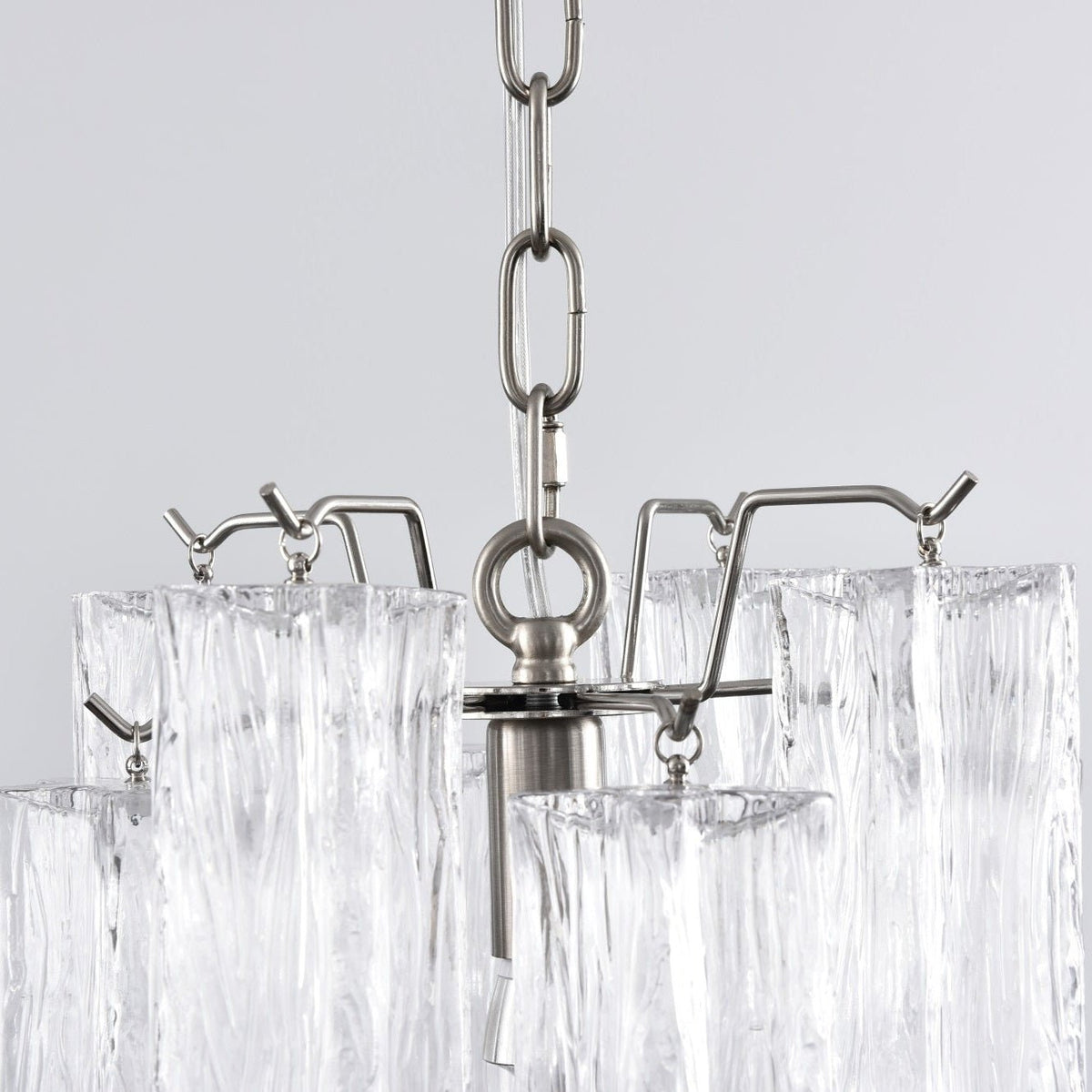 Mini Glass Chandelier — Chandelier | Maison Monashee — view 25
