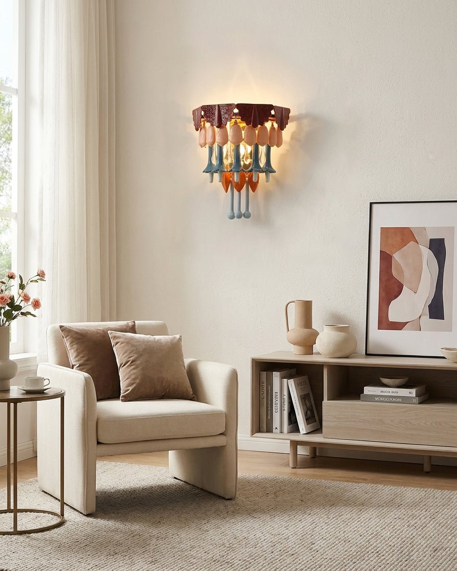 Handmade Ceramic Wall Sconce — Wall Sconce | Maison Monashee — view 2