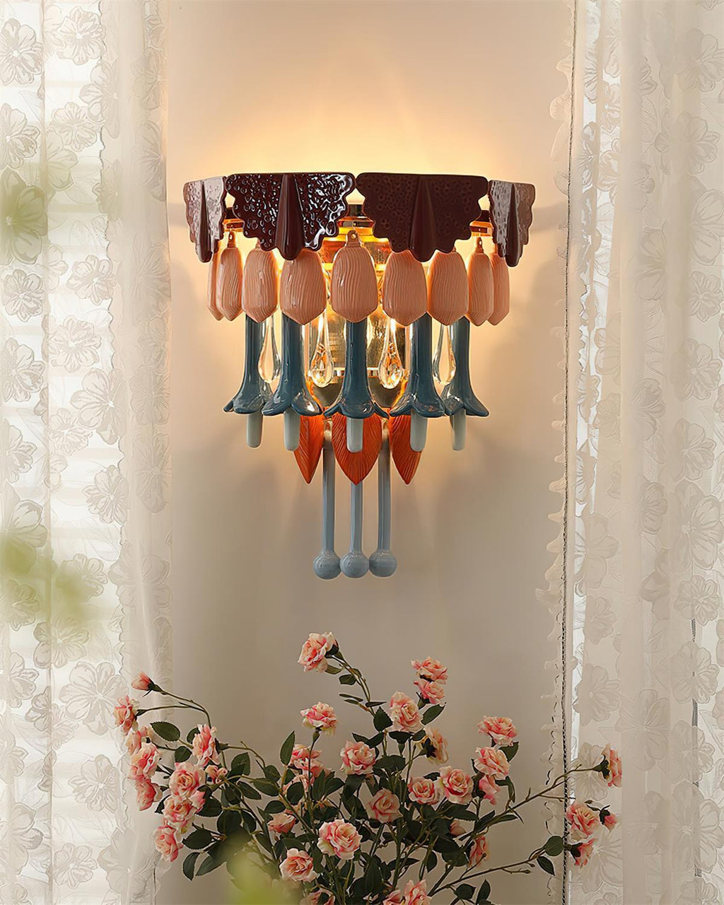 Handmade Ceramic Wall Sconce — Wall Sconce | Maison Monashee — view 12