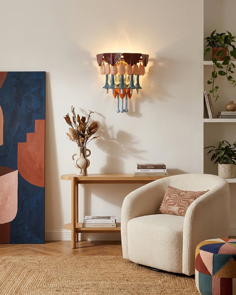 Handmade Ceramic Wall Sconce — Wall Sconce | Maison Monashee — view 3