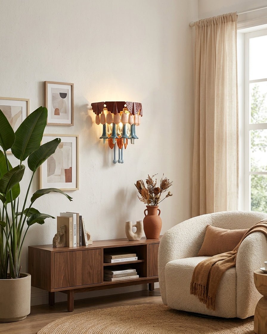 Handmade Ceramic Wall Sconce — Wall Sconce | Maison Monashee — view 8