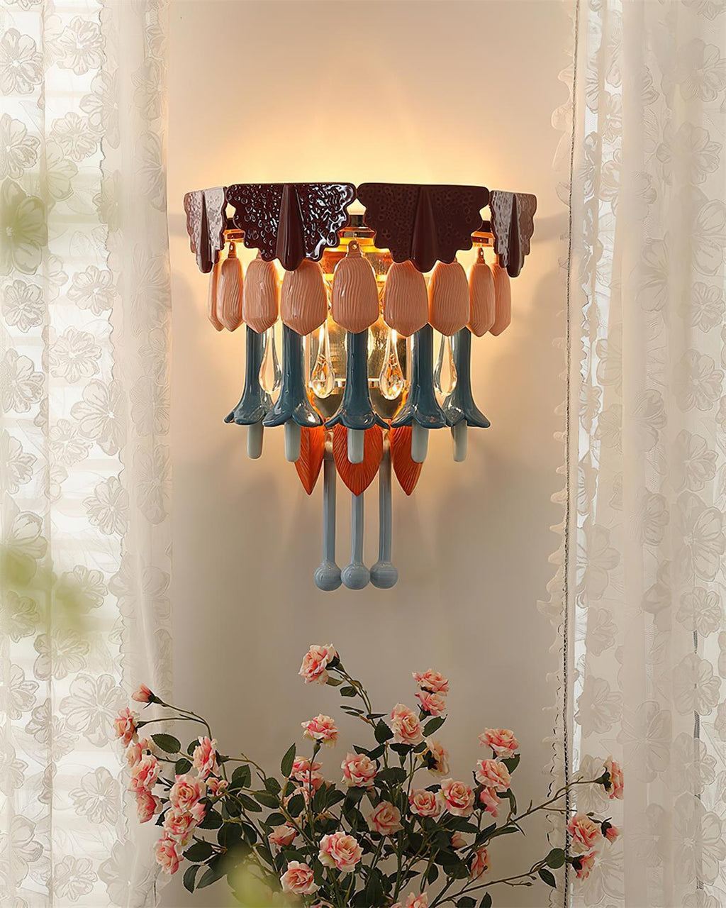 Handmade Ceramic Wall Sconce — Wall Sconce | Maison Monashee — view 9
