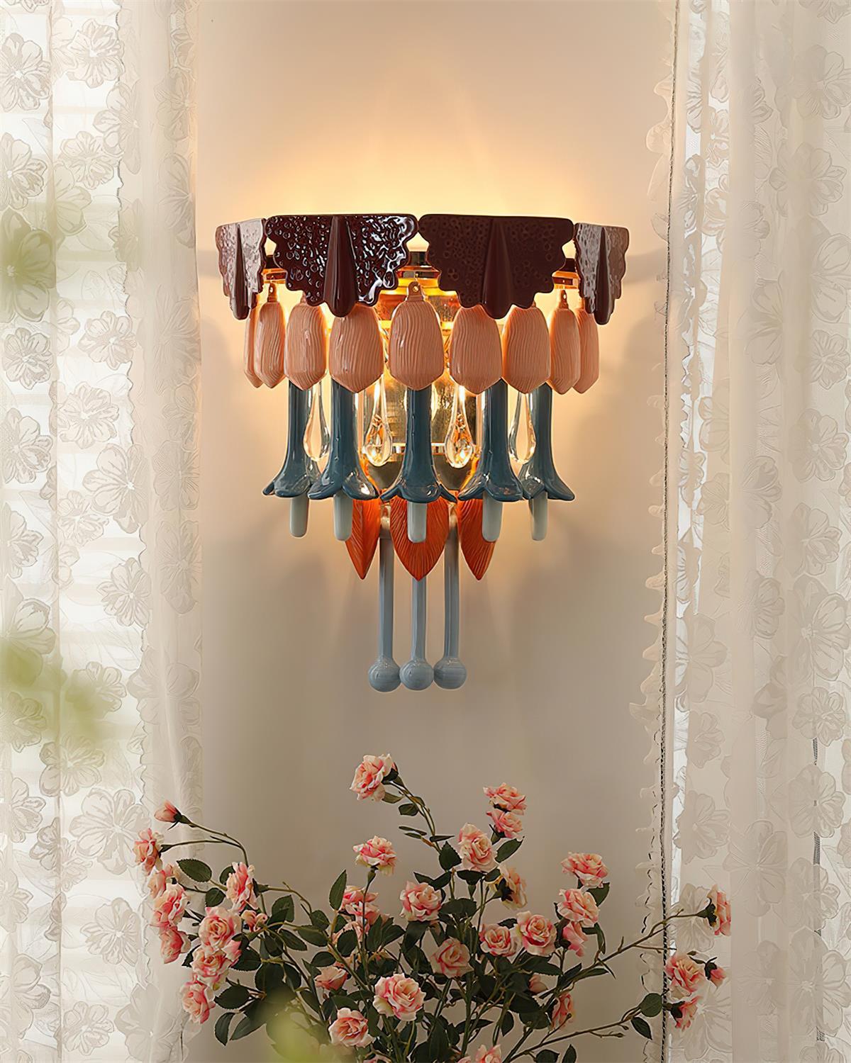 Handmade Ceramic Wall Sconce — Wall Sconce | Maison Monashee — view 9