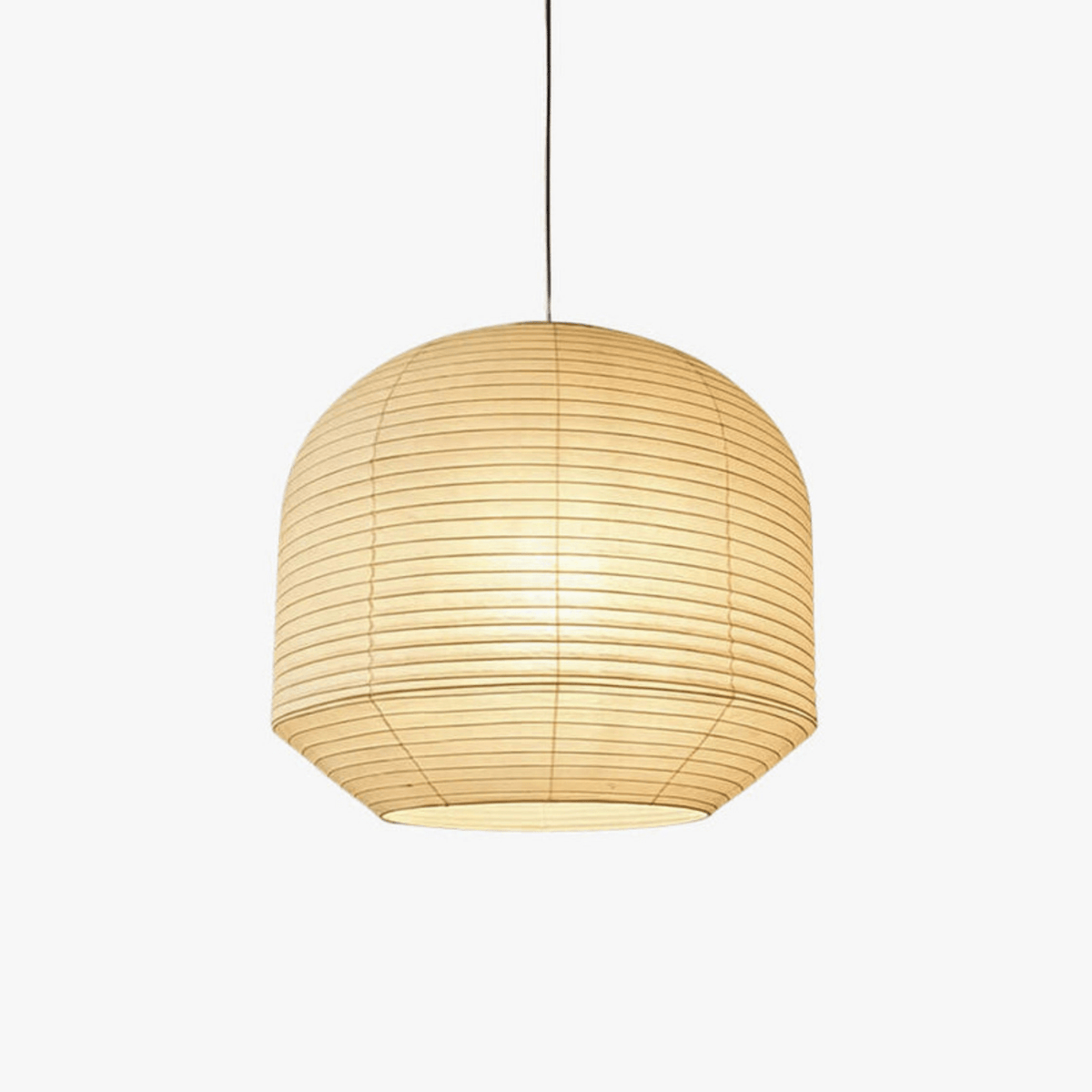 Large Round Paper Pendant Light — Pendant Light | Maison Monashee