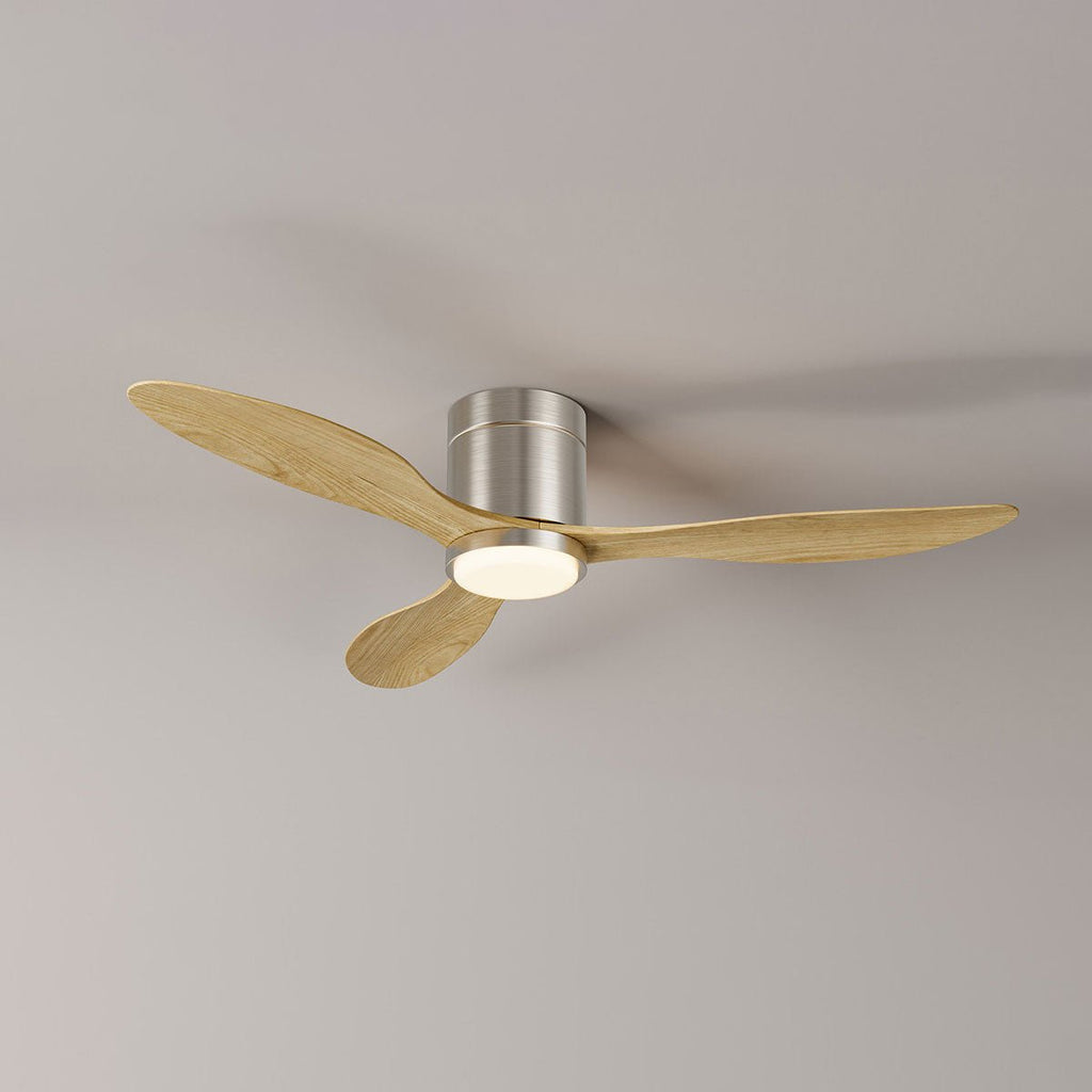 Low Profile Ceiling Fan with Light — Ceiling Fan | Maison Monashee — view 9