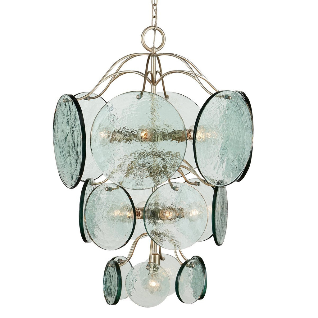 Iron and Glass Chandelier — Chandelier | Maison Monashee — view 8