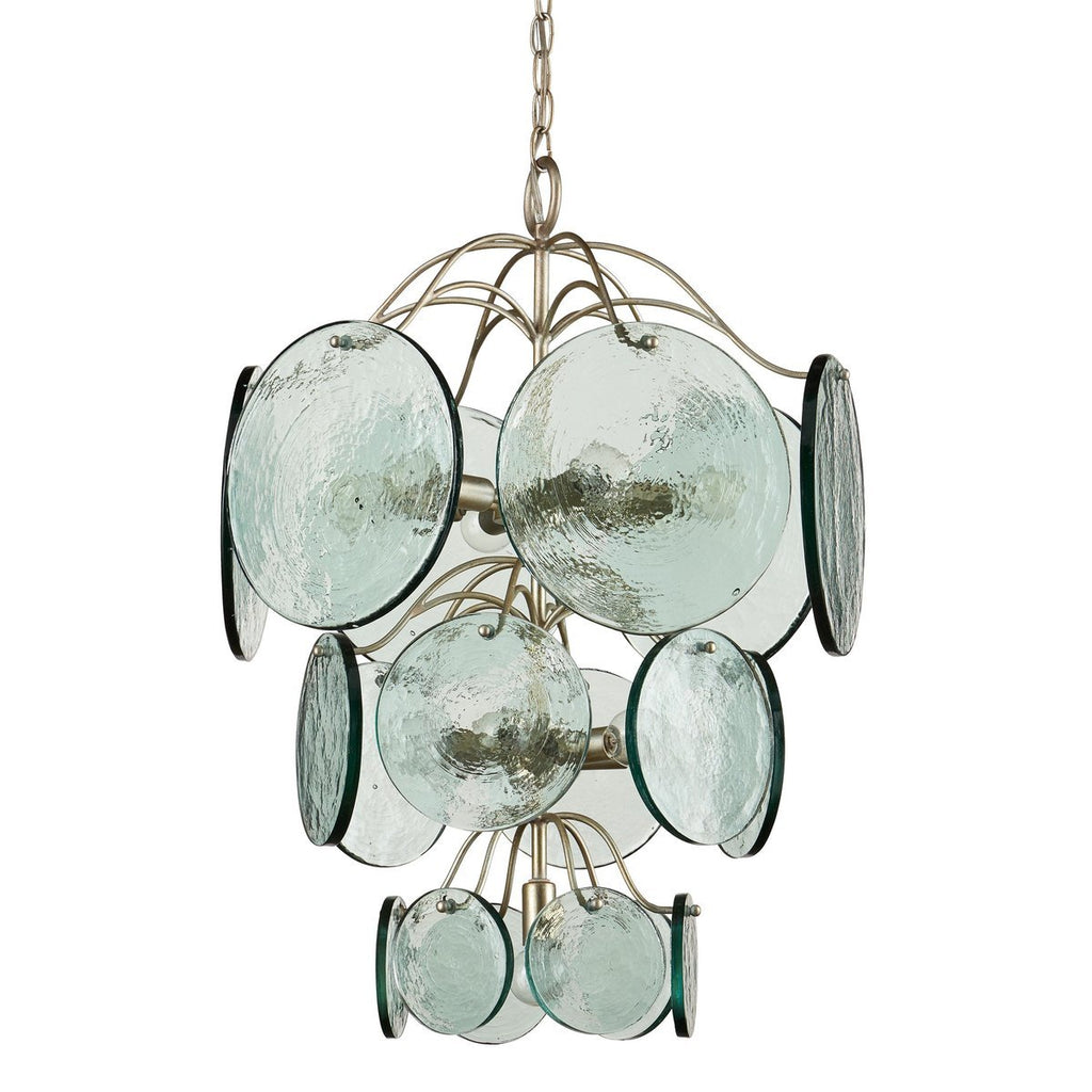 Iron and Glass Chandelier — Chandelier | Maison Monashee — view 9