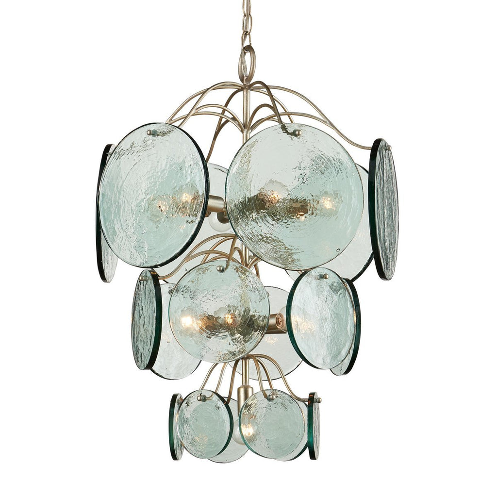 Iron and Glass Chandelier — Chandelier | Maison Monashee — view 5
