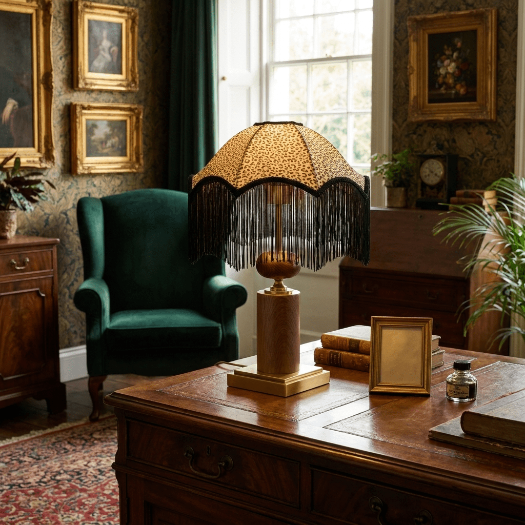 Brushed Gold Table Lamp — Table Lamp | Maison Monashee — view 5