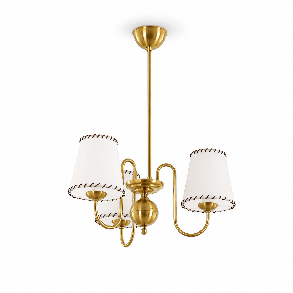 Scalloped Chandelier — Chandelier | Maison Monashee — view 11