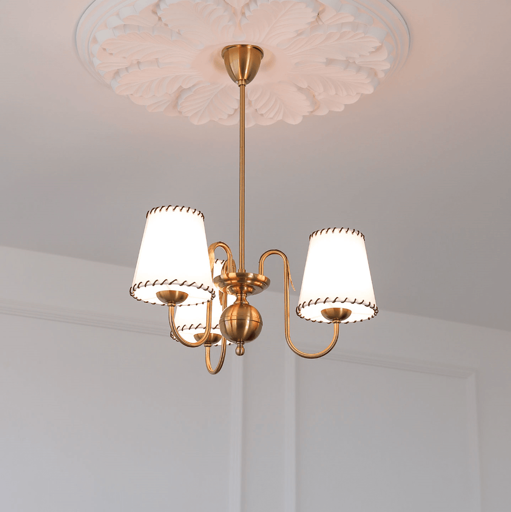 Scalloped Chandelier — Chandelier | Maison Monashee — view 7