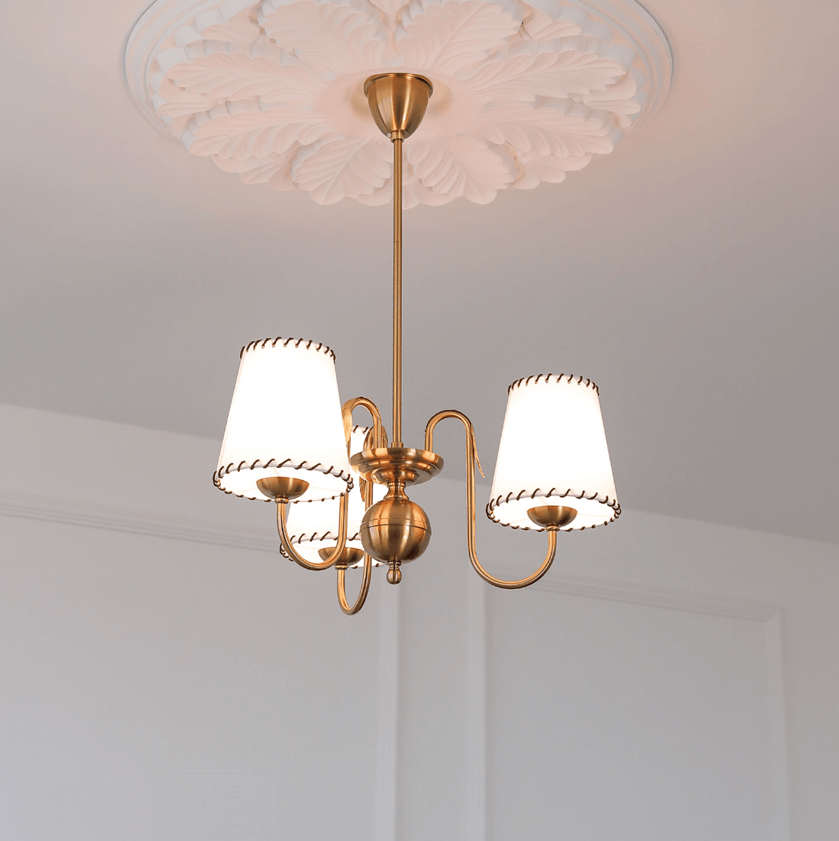 Scalloped Chandelier — Chandelier | Maison Monashee — view 7