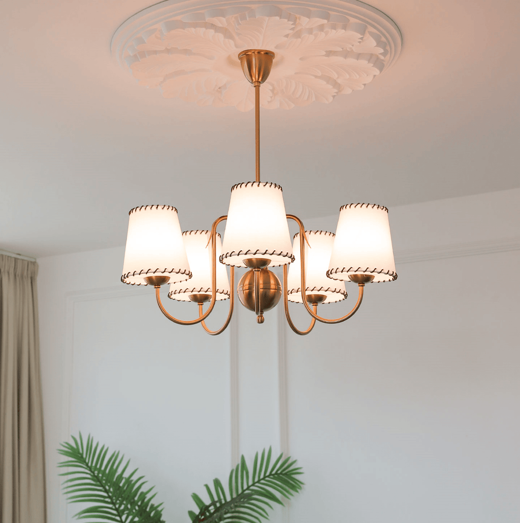 Scalloped Chandelier — Chandelier | Maison Monashee — view 6