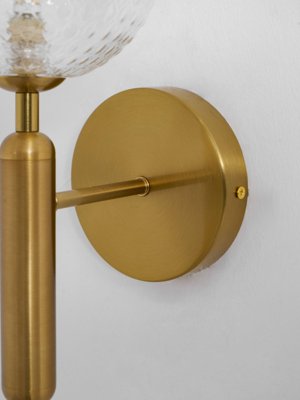 Brass Plug-in Wall Sconce — Wall Sconce | Maison Monashee — view 8
