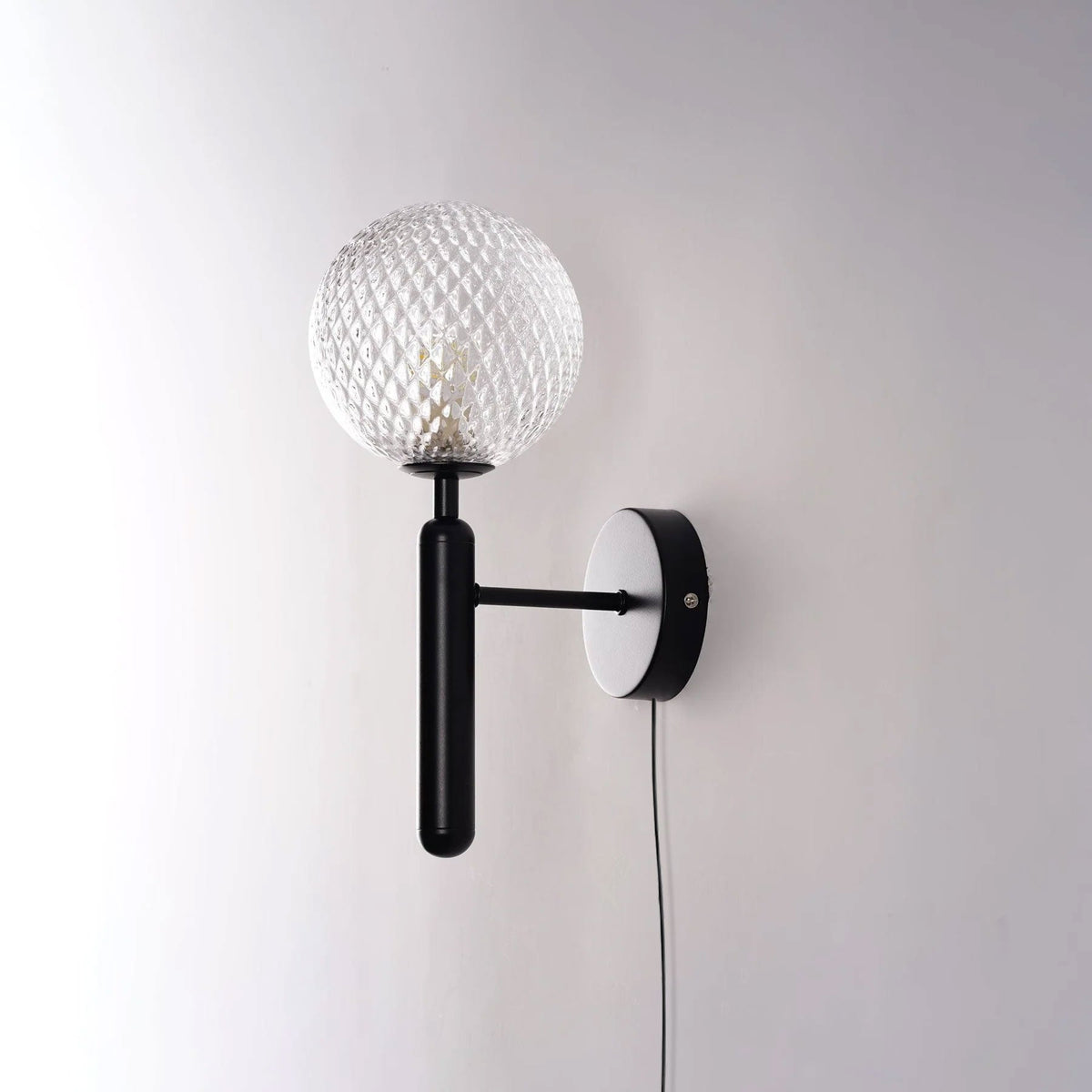 Brass Plug-in Wall Sconce — Wall Sconce | Maison Monashee — view 9