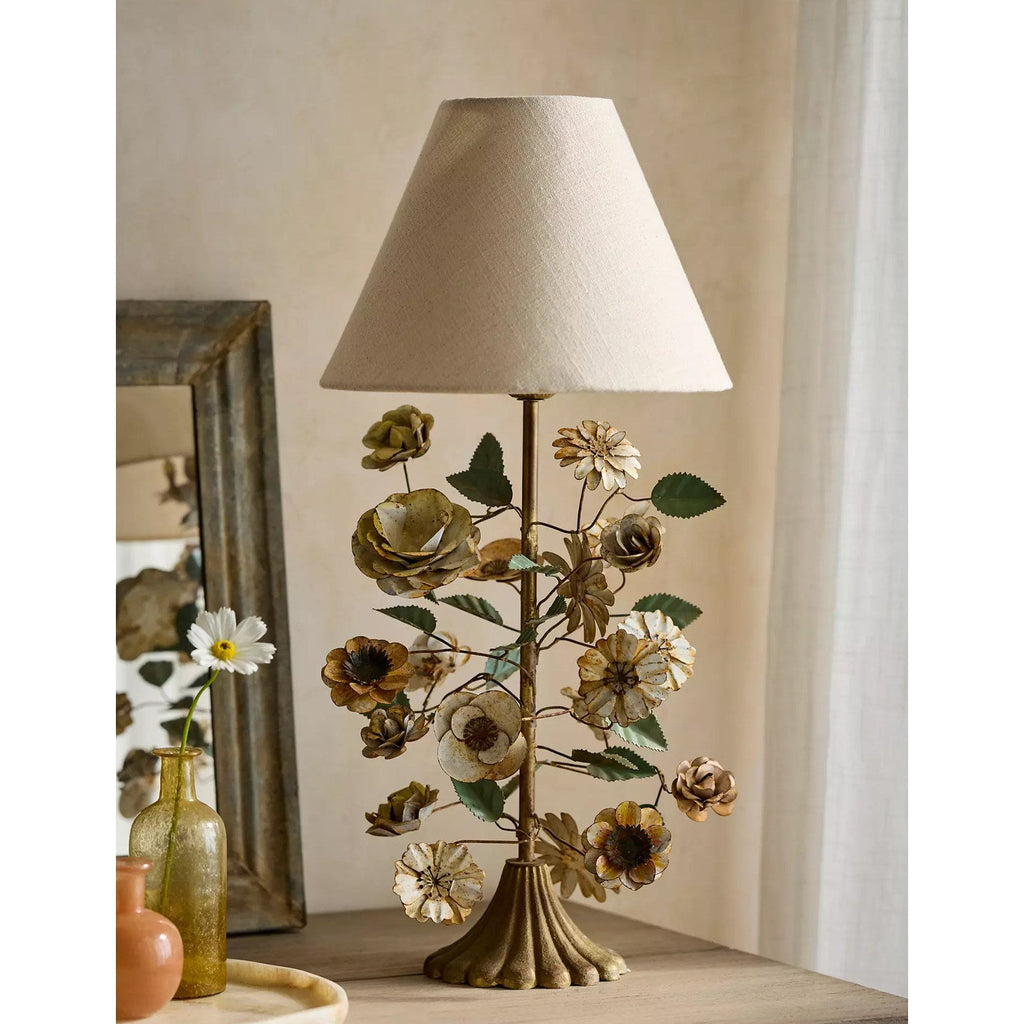 Metal Flower Table Lamp — Table Lamp | Maison Monashee — view 7