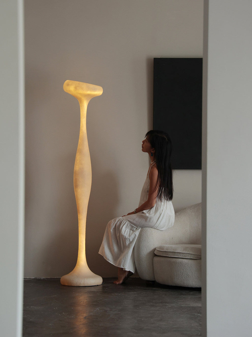 Modern Column Floor Lamp — Floor Lamp | Maison Monashee — view 2