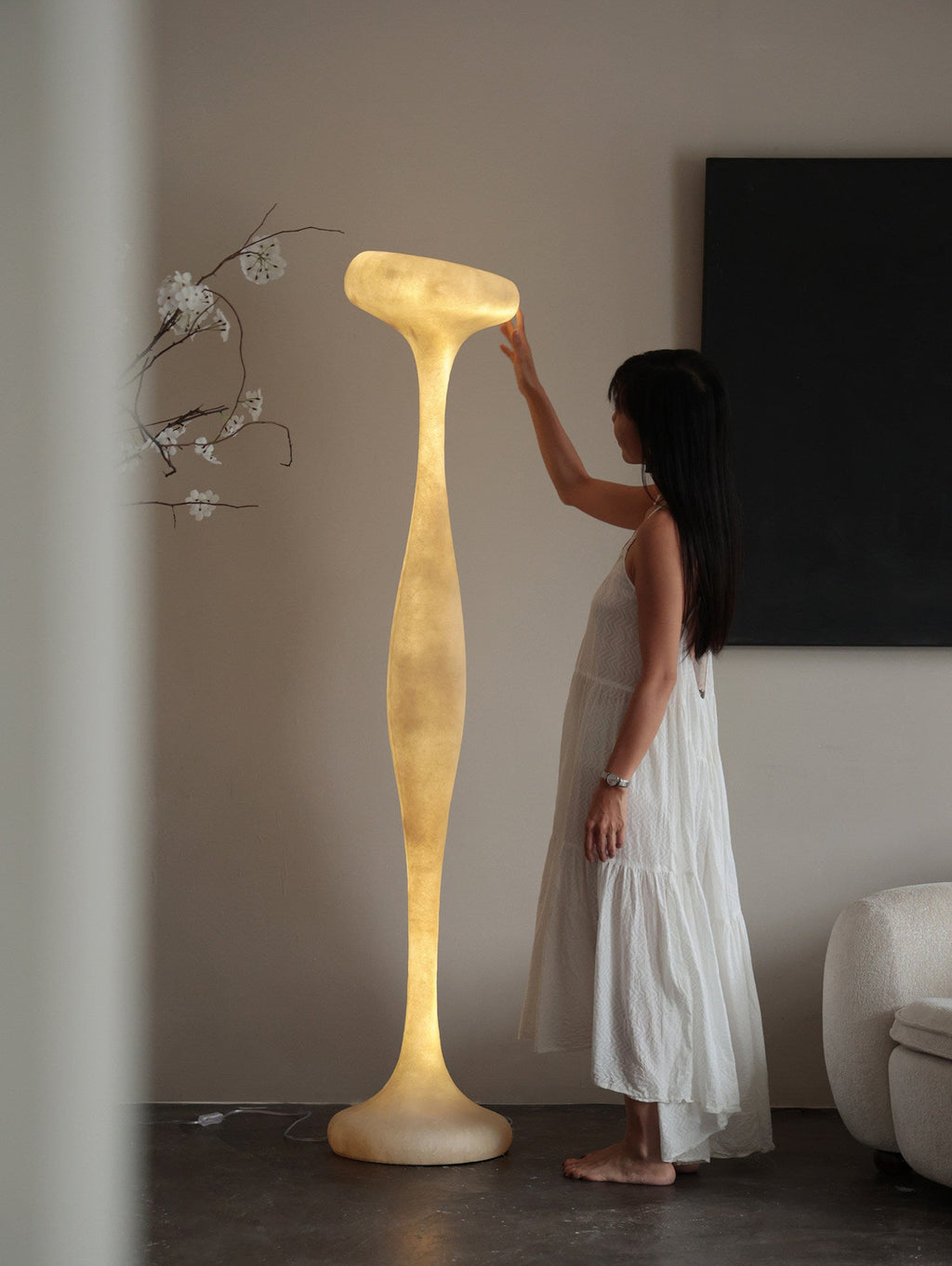 Modern Column Floor Lamp — Floor Lamp | Maison Monashee — view 17