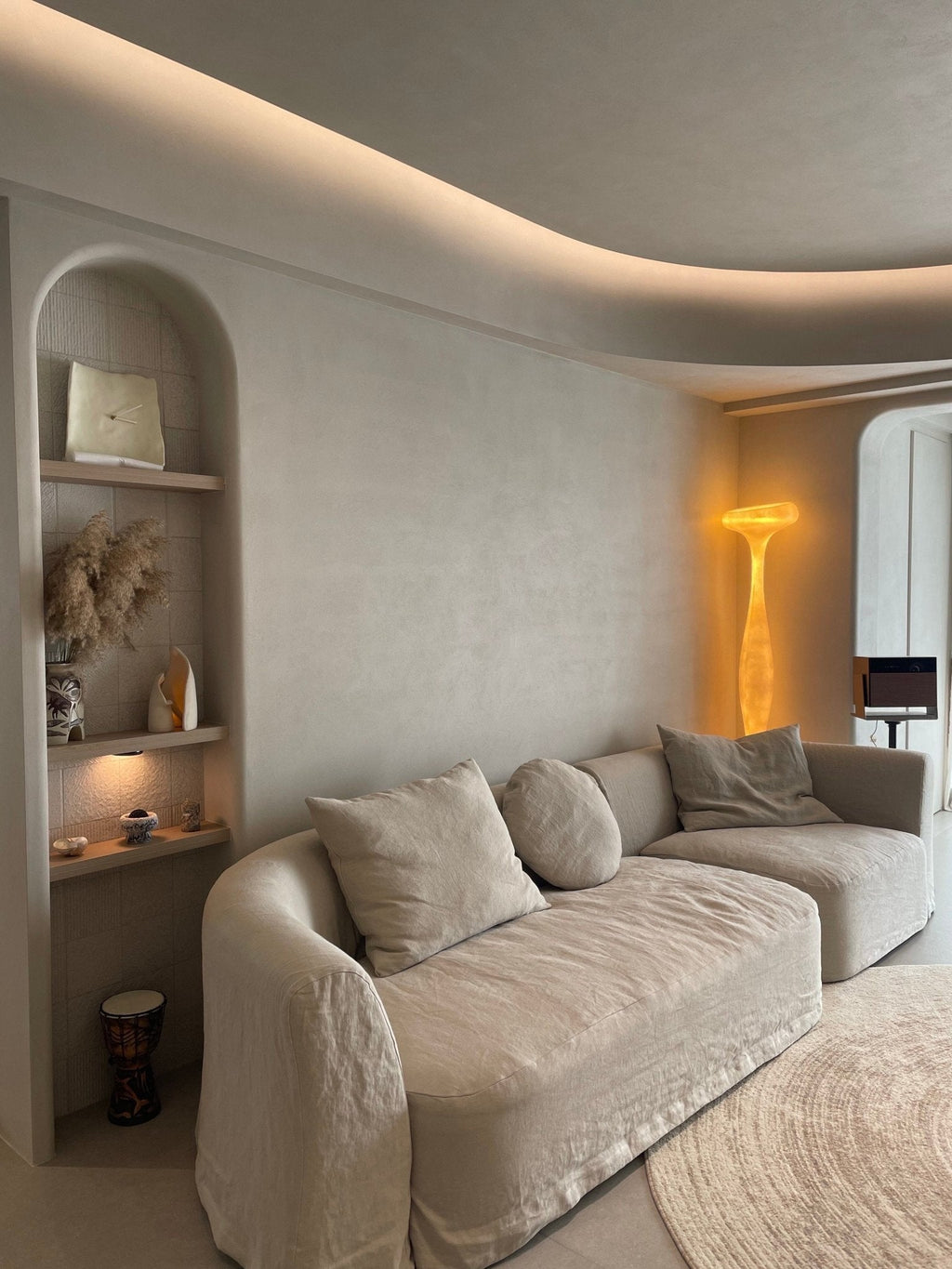Modern Column Floor Lamp — Floor Lamp | Maison Monashee — view 22