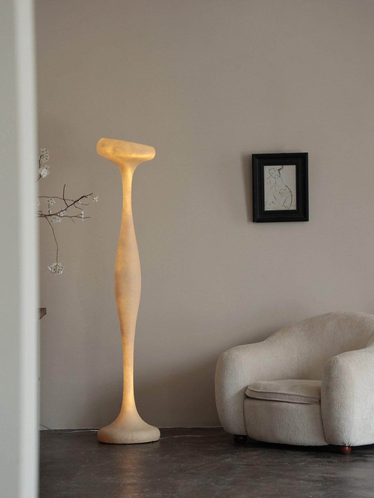 Modern Column Floor Lamp — Floor Lamp | Maison Monashee — view 8